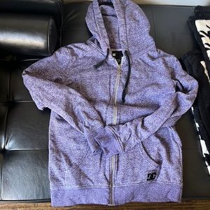 DC Marble Purple Full Zip Hoodie